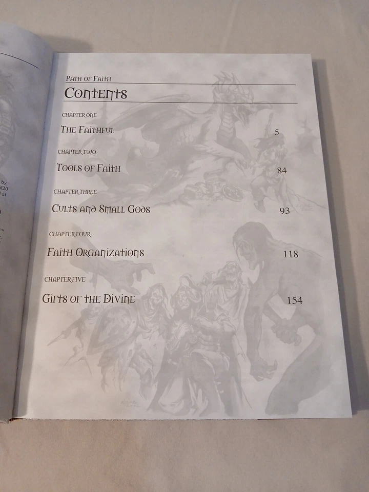 龙与地下城 v.3.5 信仰之路神职人员、德鲁伊和圣拉丁资源 — 第 4/4 张图片