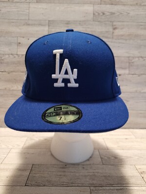 Los Angeles Dodgers Hat Cap New Era 59Fifty Size 7 1/2 59.6 