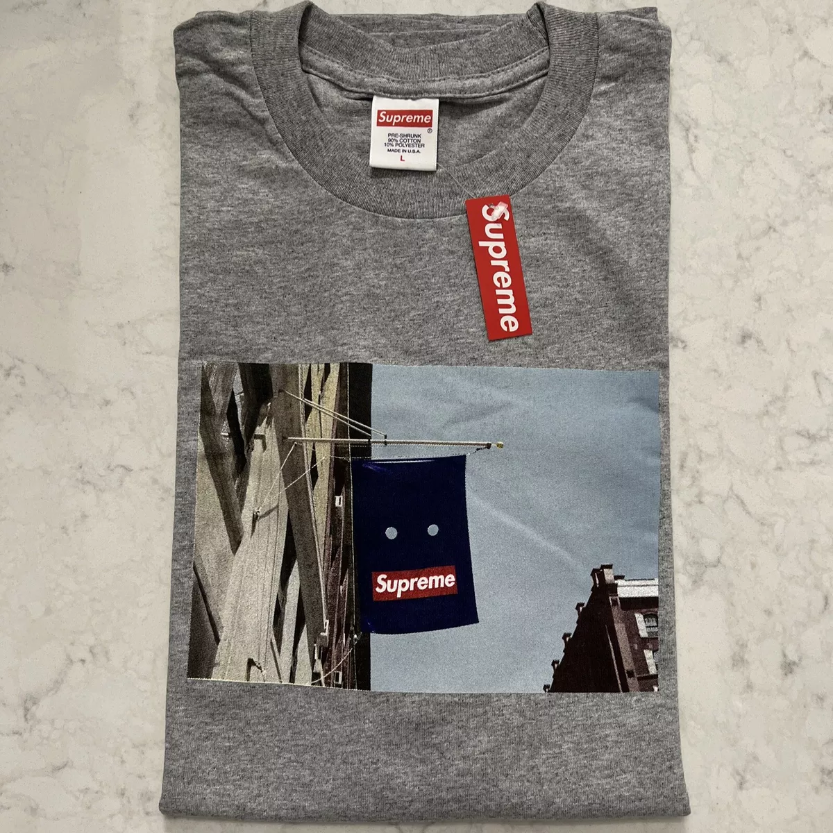Banner cheap tee supreme
