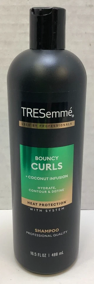 TRESemme Bouncy Curls Shampoo, Coconut Infusion, 16.5oz, Pack of 4 - Image 2 of 3