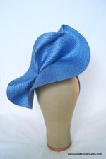Royal Blue Fascinator Headband Wedding Guest Race Day Millinery Melbourne Cup