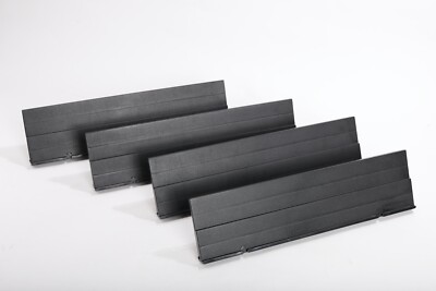 Rummikub Black Replacement Tile Racks with Legs Pressman Game 1985-1990  