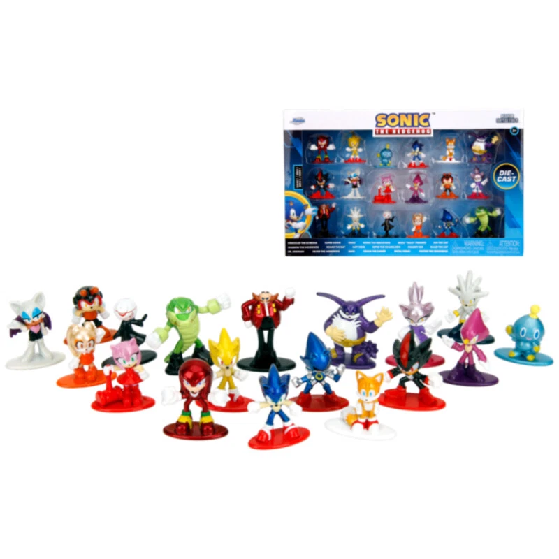 Jada Toys Sonic the Hedgehog Nano Metalfigs 18-Pack NEW. - image 2 of 4