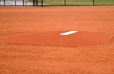 Premium Pro Fiberglass Baseball Portable Pitcher's Pitching Mound #1 CLAY TURF