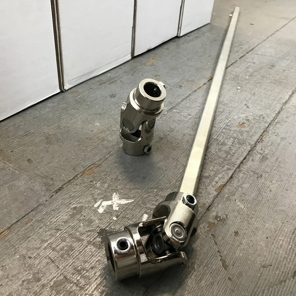 3/4 英寸 DD x 3/4 DD + 福特三角 U 型接头 + 18 英寸轴转向柱联动套件 — 第 2/4 张图片