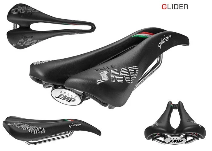 Selle SMP EVO Avec Rails Carbone – Occasion, État Correct (Noir, Italie)