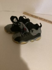 Nike Shoes Air Jordan Jumpman Team II Premium BP 861433-014 Size 11C Black Gray