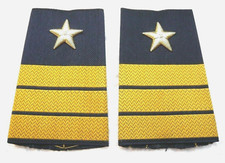 Rangabzeichen Marine Korvettenkapitän gold/blau Bw Schulter Klappen Schlaufen