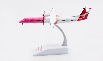 1:200 JC Wings QANTASLINK BOMBARDIER Q400 Passenger Plane Diecast Aircraft Model