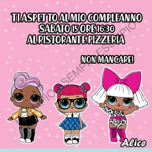 Dettagli Su Lol Inviti Compleanno 18 Pezzi 10x10cm