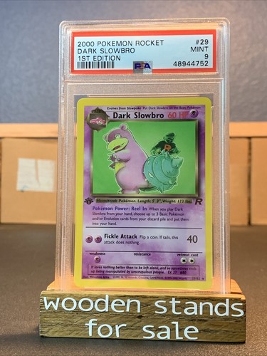 Dark Slowbro (1st Edition) graded PSA 9 for sale on eBay