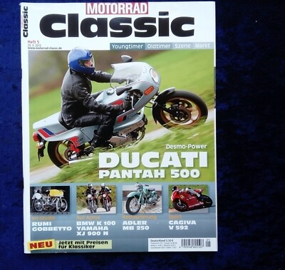 Motorrad Classic 5.2012 Ducati 500 Pantah, BMW K100, Yam. XJ 900 N, ADLER MB 250