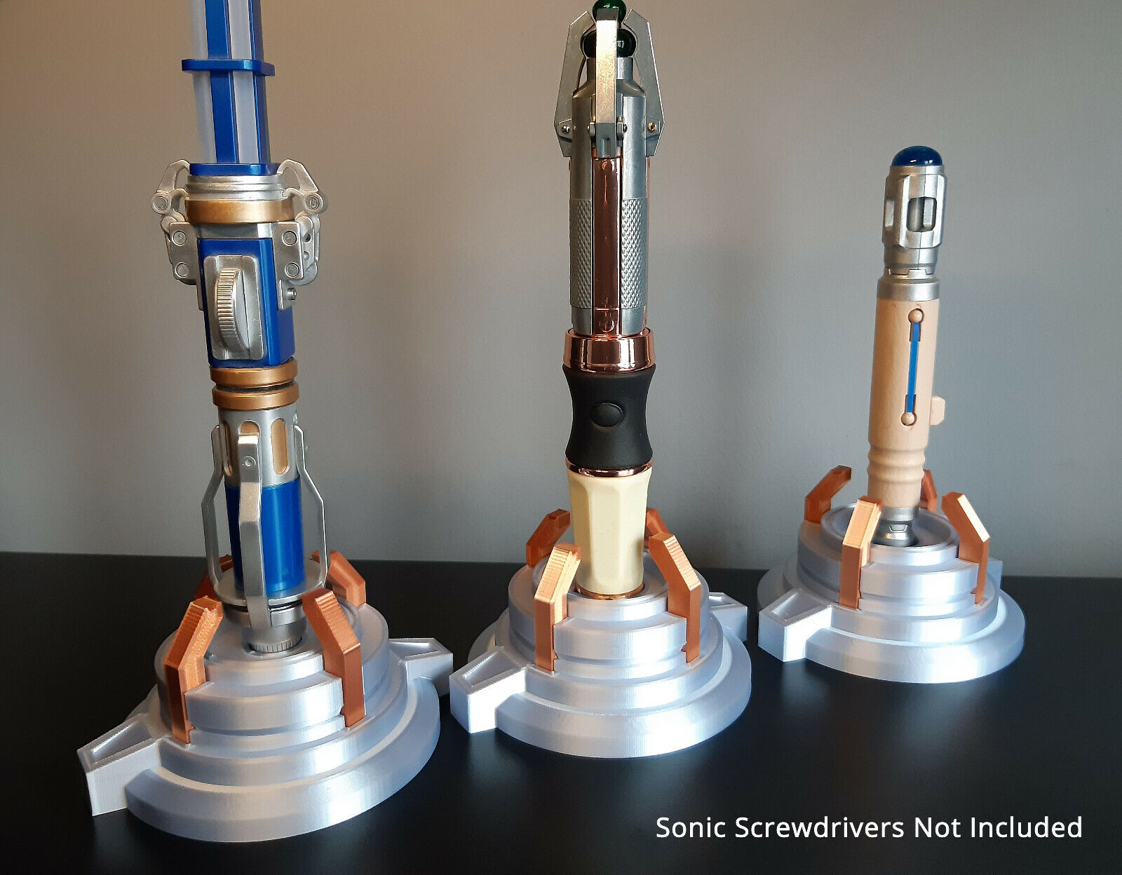 Free STL file Doctor Who Sonic Screwdriver Stands 🩺・Template to