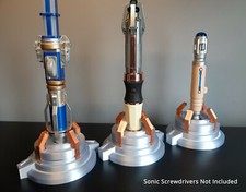 Stand for 9th/10th, 11th or 12th Model Sonic Screwdriver - Prop / Cosplay / Geek