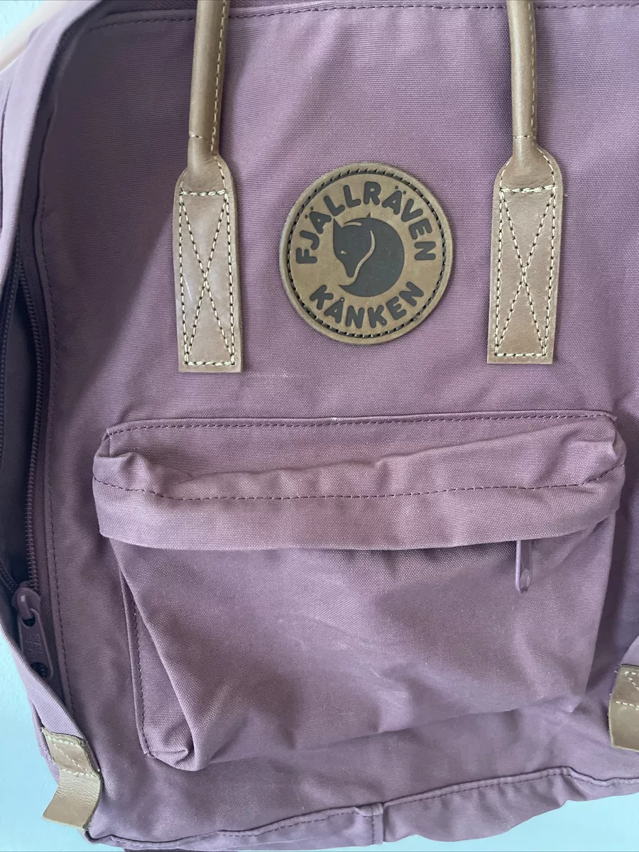 fjallraven kanken classic backpack Pink Leather Trim eBay