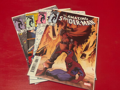 Marvel Comics The Amazing Spider-Man Facsimile Lot. Issues 258, 259, 260 & 261.