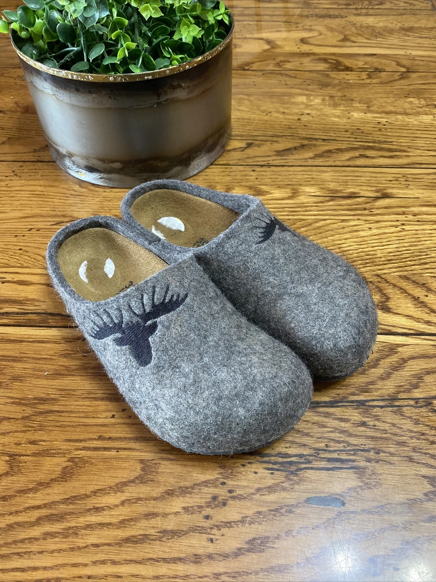 Kid s Birkenstock Kaprun Wool Felt Grey SizeUS12 30 eBay