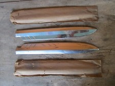 Nos 1952 Ford Customline Crestline Sedan Fender Ornament Moulding Pair