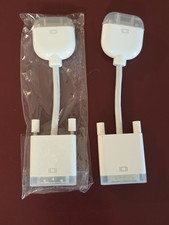 2 Genuine Apple 603-8525 5" DVI to VGA Display Adapter Converter Cable DTOV