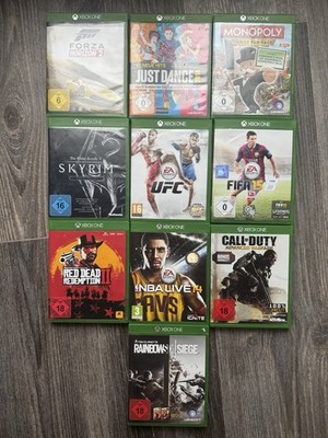 Xbox One Spiele Paket / 9 Spiele / Bis FSK 18 / TOP