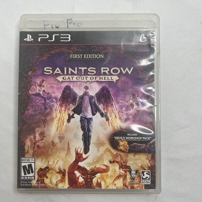Saints Row Gat Out of Hell First Edition (PlayStation 3 PS3) Complete / Tested!
