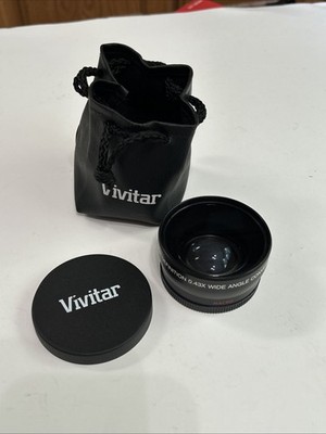 Vivitar HD4 MC AF High Definition 0.43X Wide Angle Converter w/Macro Lens