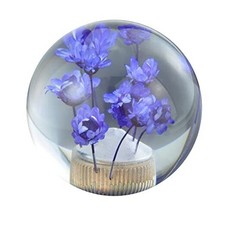 Flower Shifter Knob Round Car Gear Stick Head Unique Shift Handle Ball Purple Flower Shifter Knob Round Car Gear Stick Head Unique Shift Handle Ball Purple