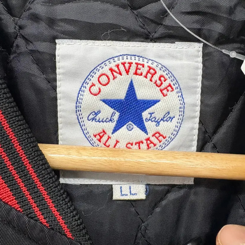 Converse All Star Black Bomber Jacket Men/L thumbnail 5
