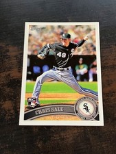 CHRIS SALE rc 2011 Topps # 65