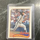 Topps 1989 Base Set Nolan Ryan #530 Houston Astros MLB Baseball Card
