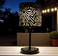 SOLAR POWERED TABLE  LAMP  INDOOR &OUTDOOR.GARDEN LAMP ,WIRELESS LAMP, DESK LAMP