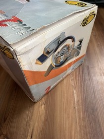 Mad Catz Racing Wheel Sega Dreamcast Race Steering MC2 MC 2 Cats 
