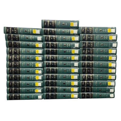 The Dictionary of Art Complete 34 Volume Set by Jane Turner Hardcover 1998 Lot