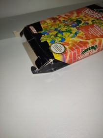 Teenage Mutant Ninja Turtles II The Arcade Game Nintendo NES CIB.See Description