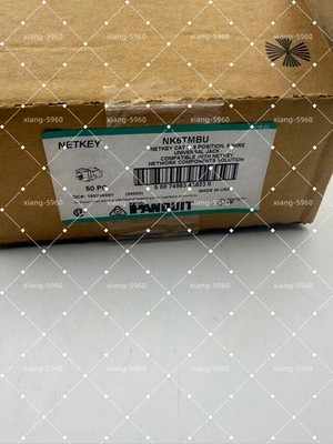 Panduit NetKey NK6TMBU/NK6TMGR Cat6 Keystone Jack  Module (Box of 50)