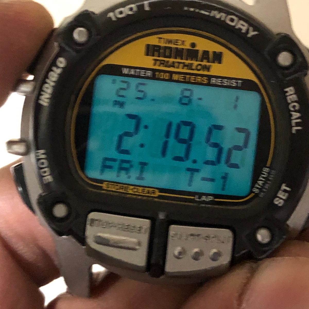 Vtg Timex Ironman Triathlon Men Jocko Willink Quartz Digital 43mm