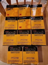 Kodak VISION 3 500T/7219 Color Negative Film Sealed Refrige 16 AvailableSoldEach