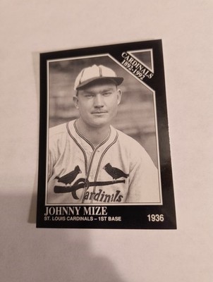 JOHNNY MIZE 1993 CONLON COLLECTION THE SPORTING NEWS ST. LOUIS CARDINALS #628