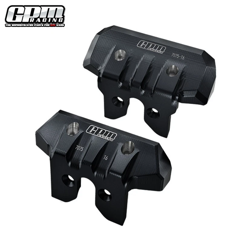 Para-choque dianteiro e traseiro GPM alumínio 7075 para TRAXXAS 1/8 Sledge Monster Truck - Imagem 2 de 4