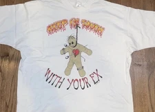 Vintage Fashion Victim Tshirt 90s Size XL  voodoo doll Artwork