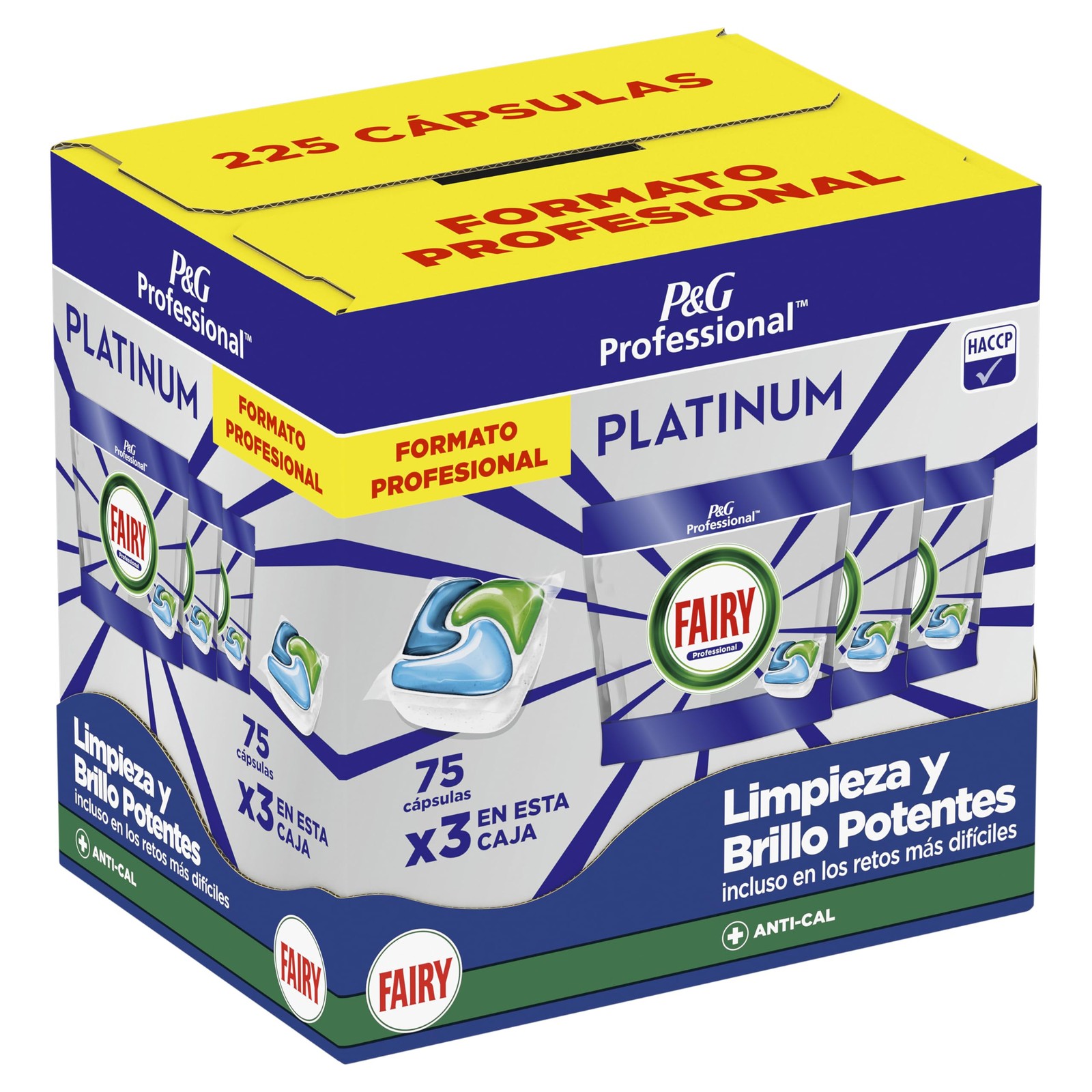 Fairy Platinum 225 Lavaggi - Tecnologia di Lavaggio Superiore