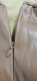 HYFVE Faux Leather Brown Strapless Corset  Bustier Top Size Large NWT  (27)