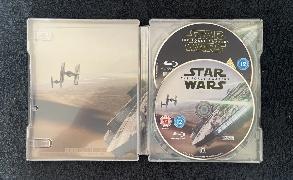 Star Wars - Episode's 7, 8 & 9 - 3d/2d Blu ray steelbooks - Image 4 of 4