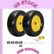 2 Pack 15x6.00-6 Flat Free Lawn Mower Tire And Wheel 15 Solid Front Tires 2 Pack 15x6.00-6 Flat Free Lawn Mower Tire And Wheel 15 Solid Front Tires