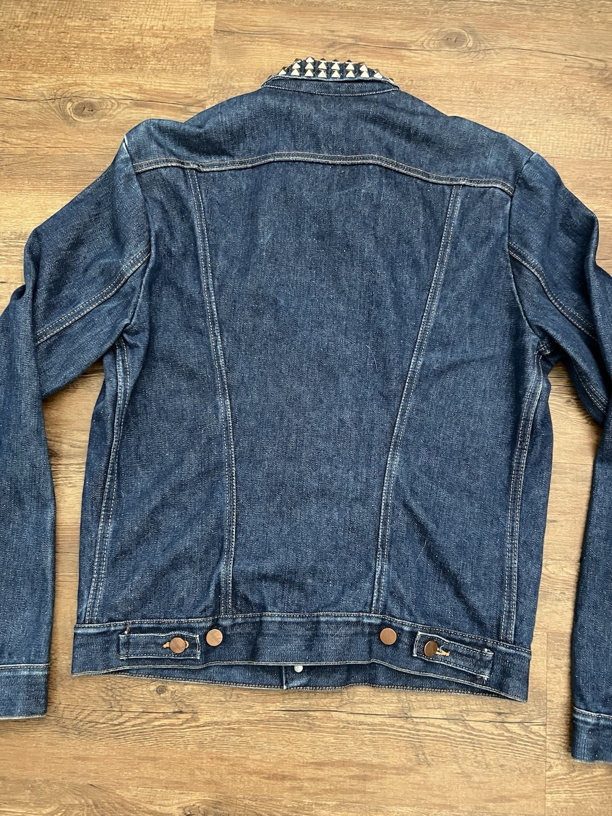 Vintage 70s Wrangler western denim Jacket studded Pun… - Gem