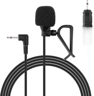 weishan Car Microphone 3.5mm, Radio Mic Replacement for Pioneer Black 
