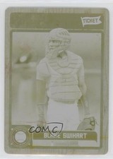 2011 Playoff Contenders Printing Plate Yellow 1/1 Blake Swihart #30 uk2