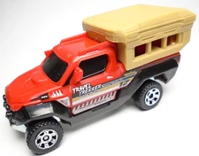 2018 MATCHBOX TRAVEL TRECKER TREKKER OFFROAD TOURS #12 RED DIECAST 2 7/8" TRUCK