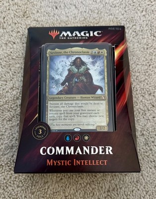Magic the Gathering MtG Commander 2019 MYSTIC INTELLECT Deck   FACTORY SEALED
