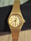 Seiko 5421-0039 18 mm Quartz Gold-Tone Champagne Dial Vintage Dress Watch Japan